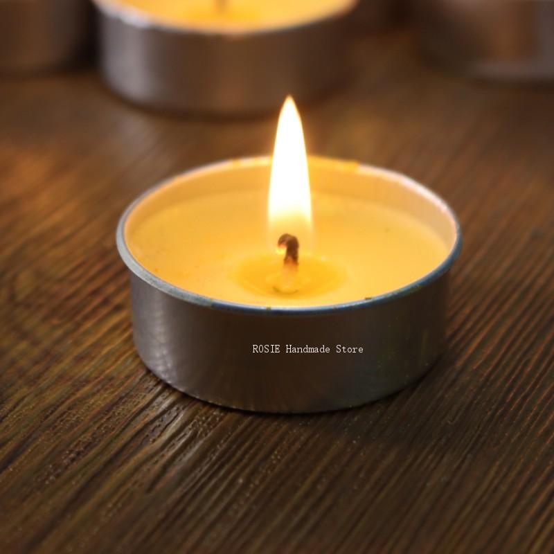 Soy Wax Flake - Puste okrągłe aluminiowe pudełko z 100