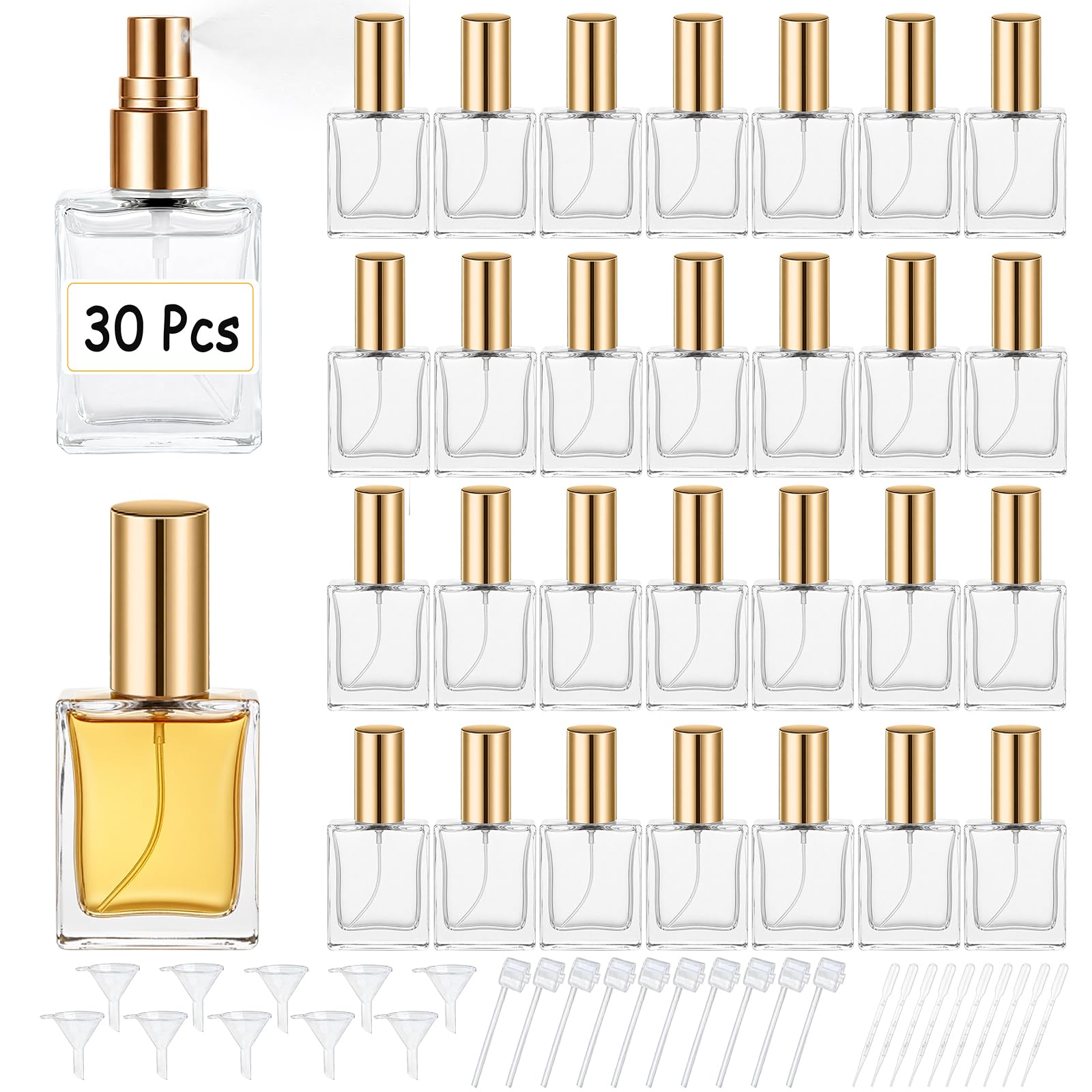 Room Spray Bottle - Wysokiej jakości przezroczyste szklane butelki z