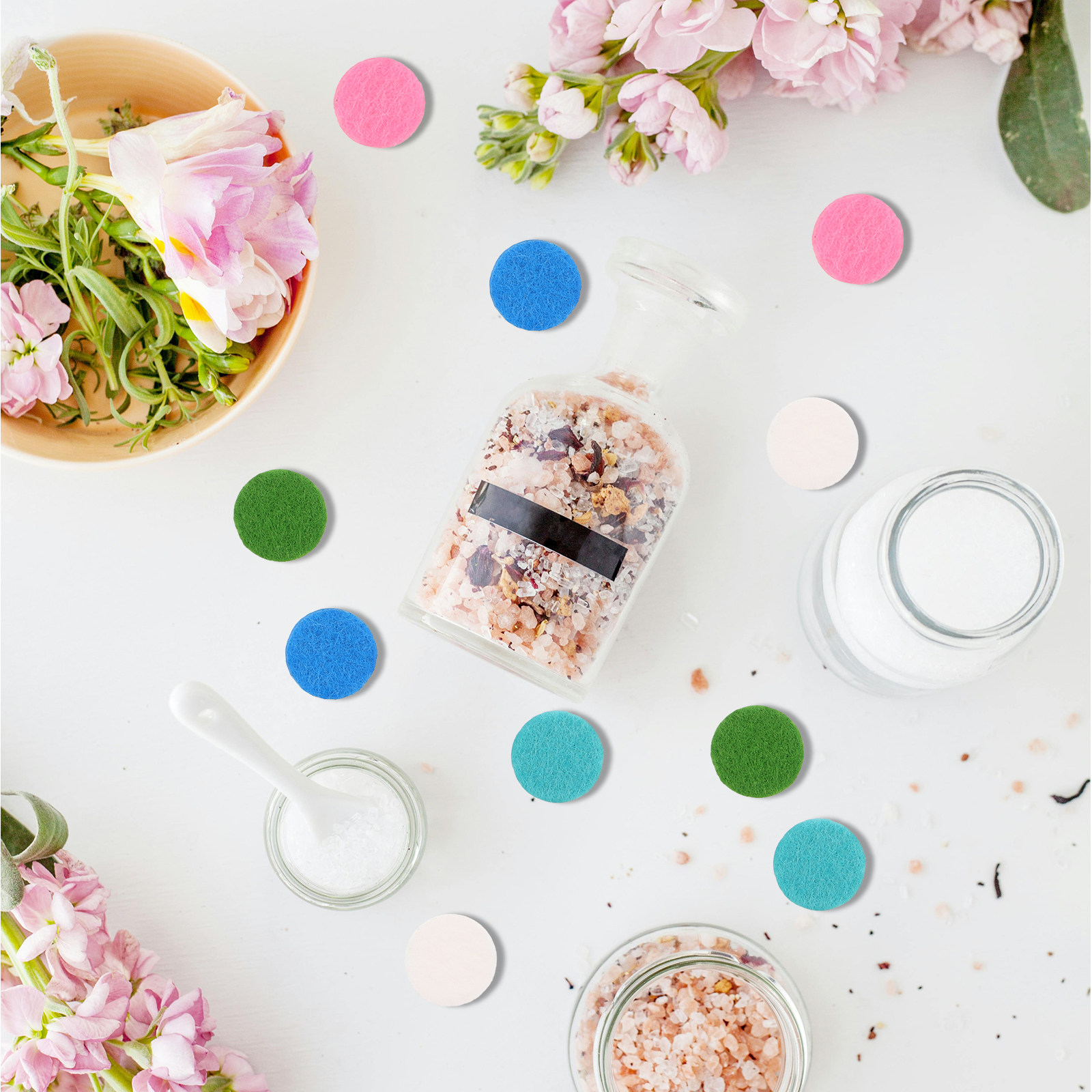 Home Fragrance Accessories - 50 sztuk okrągłych wkładek zapachowych z