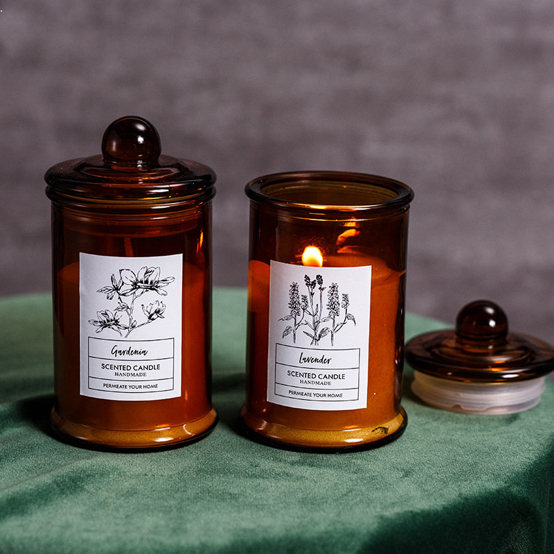 Vintage szklany słoik świeca z – Soy Wax Flake recenzja i cena