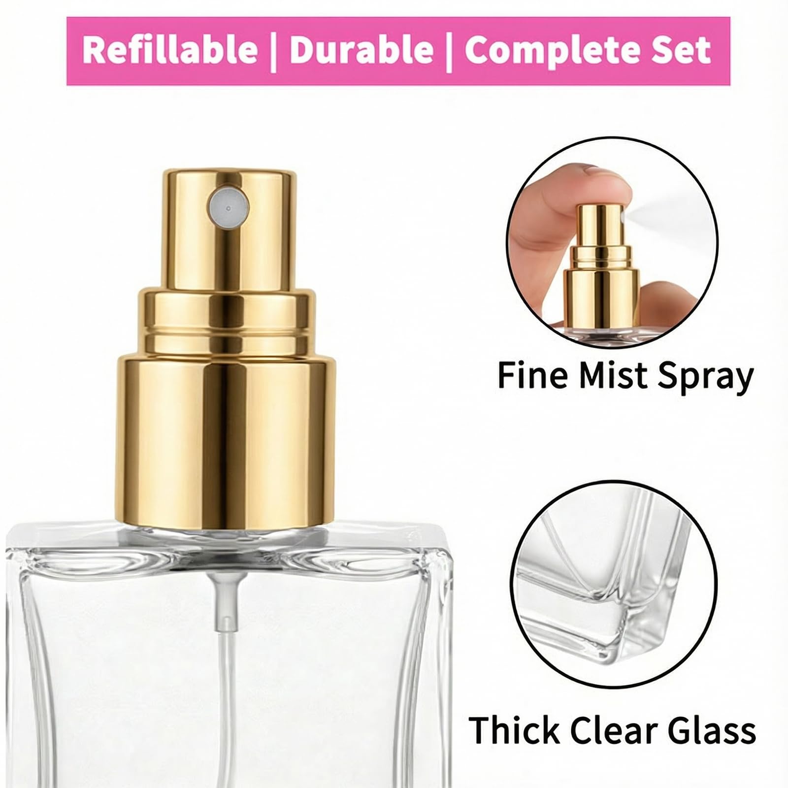 Wysokiej jakości przezroczyste – Room Spray Bottle recenzja i cena
